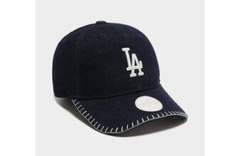 New Era MLB LA Dodgers Contrast Stitch 9TWENTY Denim Cap