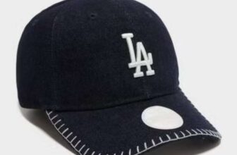 New Era MLB LA Dodgers Contrast Stitch 9TWENTY Denim Cap – Free C&C