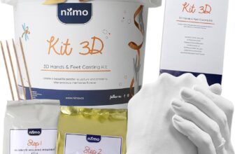 Niimo 3D Hand Casting Kit for Couples – Personalised Gift, Video Tutorial This lifelike, skin-safe hand moulding kit is easy to use and makes a wonderfully personalised couples gift.