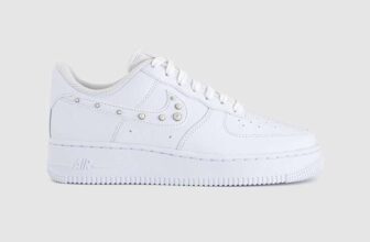 Nike Air Force 1 07 Trainers White Metallic Silver, Size 3-9 – W/code – Blue Light – Free C&C