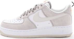 Nike Air Force 1 Trainers – cream/white – size 3-5 UK