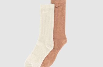 Nike Crew Socks 2 Pairs Pearl Pink, Size S, w/code Blue Light, Free C&C