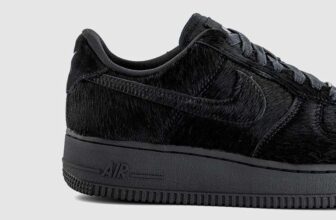 Nike Womens Air Force 1 07 Trainers Black Black Off Noir, Sizes – 4,5,6 Only Extra 10% off for Students & Bluelight card holders