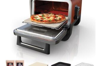 Ninja Woodfire Electric Outdoor Pizza Oven 8-in-1 Orange OO101UK