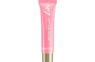 No7 Peptide Glow Lip Gloss Balm Candied Cherry