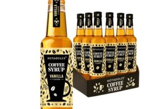 Notadolce Coffee Syrup Vanilla 6 X 250ml