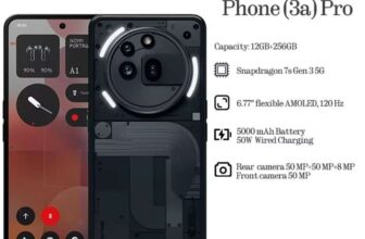 Nothing Phone ( 3a ) Pro 12/256 GB 6.77 AMOLED SD7s Gen 3 5G (£288.76 Via App & Paying via Paypal ) – w/Coupon Sold By Vertex Tech Store