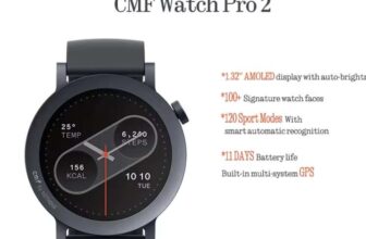 Nothing Watch Pro 2 Smartwatch with 1.32 AMOLED Display Bluetooth Calls GPS with coupon sold by Vertex Tech Store