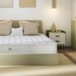 Novilla Double Mattresses, 8 Inch Pocket Sprung Mattresses with CertiPUR-US Foam and OEKO-TEX Fabric, Medium Firm 4FT6