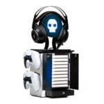 Numskull PS5-Inspired Locker: Holds 10 Games/DVDs, 4 Controllers