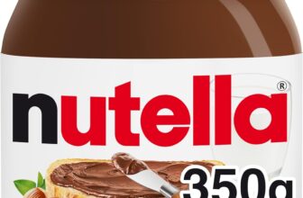 Nutella Hazelnut Chocolate Spread, 350g for Breakfast Toasted Bread, Pancakes and Snacks, Unique Recipe for a Smooth Texture and an Unmistakable Taste