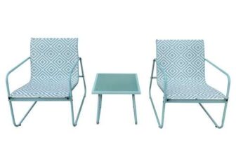 Nutmeg Blue Tile Patio Set Of 3 – In Store George Road