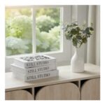 OHS 3 Pack Storage Books – Monochrome, Hide Clutter In Plain Sight
