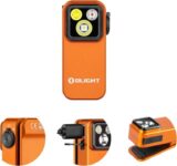 OLIGHT Oclip Pro EDC Torch Rechargeable Clip on Flashlight Orange