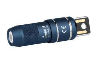 OLIGHT imini 2 Keychain Rechargeable Small EDC Torch, Midnight Blue – Sold by Guangdi Digital / FBA