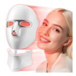 ONLUKY Infrared LED Therapy Mask, Cordless, 7 Colors, USB-C Rechargeable