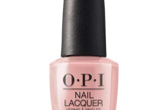 OPI Nail Lacquer Chip Resistant & Long-Lasting Polish with OPI Pro-Wide Brush (15ml) Dulce De Leche