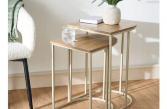 Oak Effect Nesting Tables
