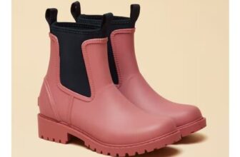 Oakfield Pink Neoprene Lined Ankle Wellies