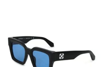 Off-White Accessories off White Square Sunglasses in Black – Blue
