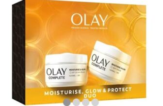 Olay Complete Giftset: Day Face Cream SPF15 50ml Night Cream 50ml