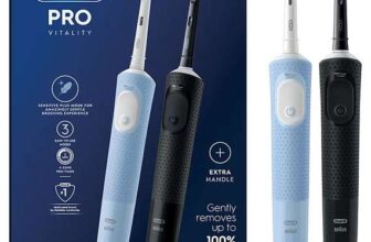 Oral-B Pro Vitality Black & Blue Toothbrushes – Delivery Only