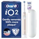 Oral-B iO 2 Electric Toothbrush, Calm Pink, Includes Toothpaste
