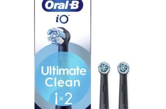 Oral-B iO Series Ultimate Clean Replacement Brush Heads, 2 Count – Sold by Icast / FBA