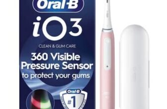 Oral-B iO3 Blush Pink Electric Toothbrush Travel Case