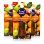 Orange & Lime Calming Mist Air Freshener Refill with Natural Oils, 3 Pack, 20ml,