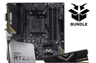Orbit Ryzen AM4 Bundle – Ryzen 5 5500 6C/12T 3.6Ghz, 32GB (2x16GB) 3200MHz DDR4 RAM & ASUS A520M-PLUS TUF Gaming WIFI