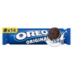 Oreo Vanilla Cookie Chocolate Sandwich Biscuits 154G – Clubcard Price