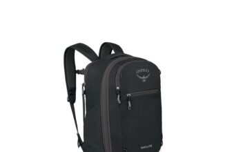 Osprey Daylite Carry-On Travel Pack, Expandable 266L, Black