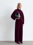 & Other Stories belted corduroy jumpsuit in burgundy Using Code