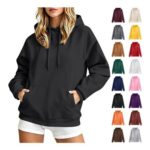 Oversized Hoodies for Women Sweatshirt Long Sleeve Basic Drawstring