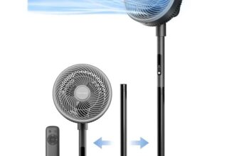 PELONIS Circulation Fan with Remote Control, 2 Modes/4 Speeds/9H Timer/3D Oscillation Price With Coupon (Selected Accounts)