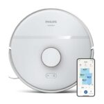 PHILIPS HomeRun 2000 Robot Vacuum and Mop, 2700 Pa, Laser Navigation, White