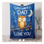PRSTENLY Dad Birthday Throw Blanket, 152x127cm