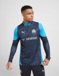 PUMA Olympique Marseille 1/4 Zip Training Top – Size XS