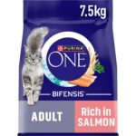 PURINA ONE Bifensis Adult Dry Cat Food Salmon 7.5kg Pack
