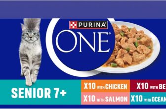 PURINA ONE Senior 7 Mini Fillets Mixed Selection Wet Cat Food 40x85g