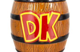 Paladone Donkey Kong Cookie Jar, Officially Licensed Nintendo Merchandise