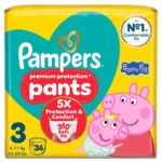 Pampers Premium Protection New Baby Nappy Pants Size 3 36 Nappies / Pampers Premium Protection Size 5, 32 Nappies £4.50