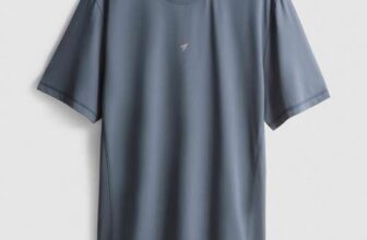 Panelled Gym Training T-shirt with mesh panel details M/L free C&C £10 min spend