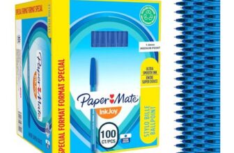 Paper Mate InkJoy 100ST Ballpoint Pens, Blue, 1.0 Mm, 100-Count