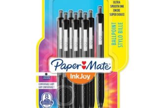 Paper Mate InkJoy 300RT Retractable Ballpoint Pens, 1.0mm, Black