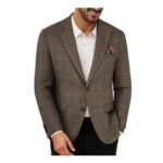 Paul Jones Wool Blend Tweed Suit Jacket Mens Blazer