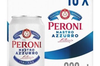 Peroni Nastro Azzurro Italian Beer Fridge Pack 10 X 330ml