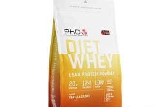 PhD Diet Whey Protein Powder Vanilla Creme 600g