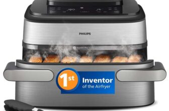 Philips AirFryer 5000 Series Flex 9.5L Megabasket with Steam, or Dual 3L6L
